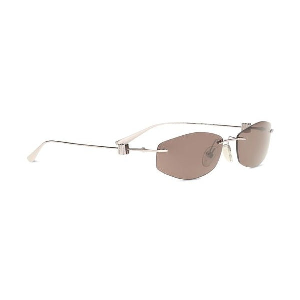 Balenciaga Silver Metal Sunglasses