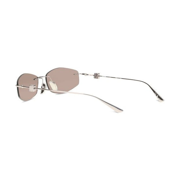 Balenciaga Silver Metal Sunglasses