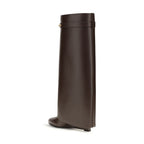 Givenchy Brown Calf Leather Bos Taurus High Heel Boots