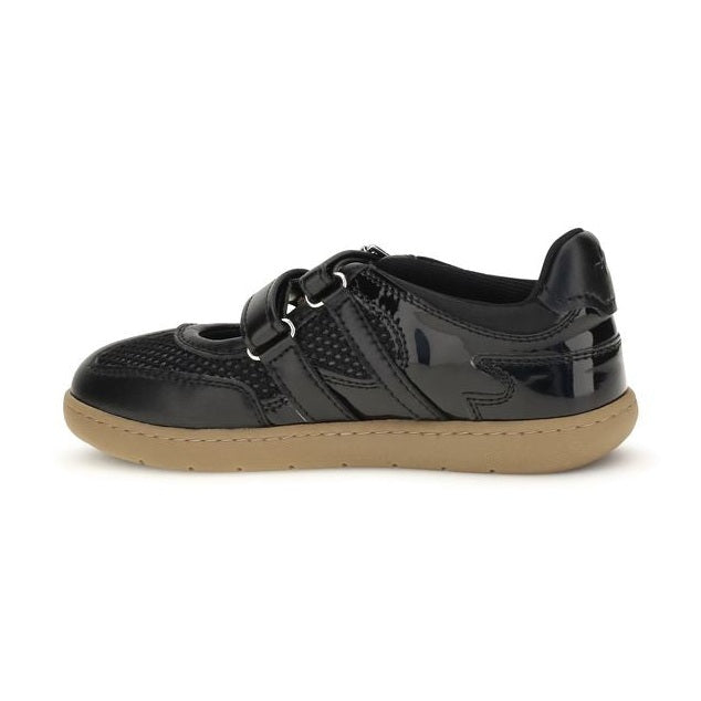 Ganni Black Polyester Ballet Flats
