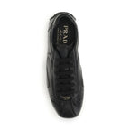 Prada Black Lamb Ovis Aries Aries Low Top Sneakers