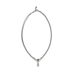 Alexander McQueen Silver Brass Necklace