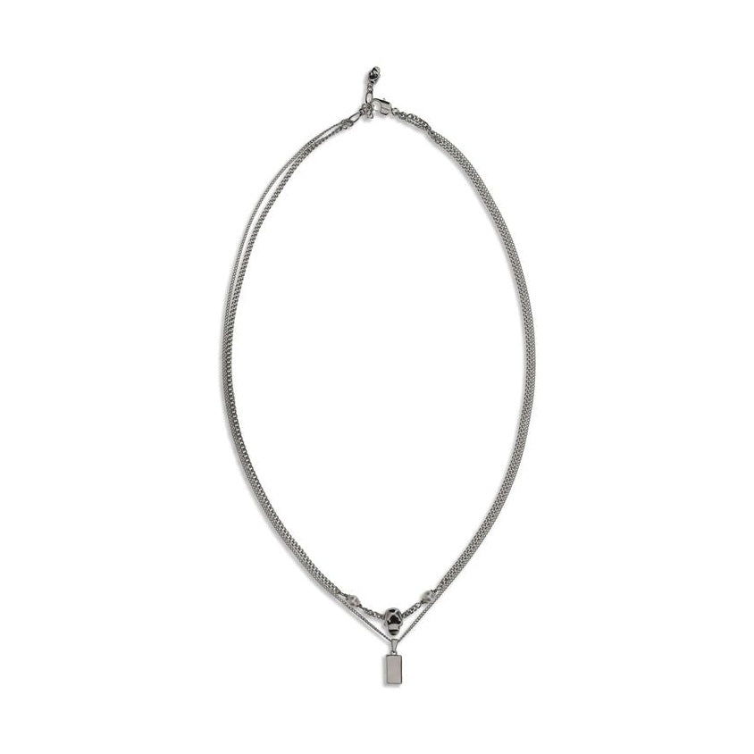 Alexander McQueen Silver Brass Necklace