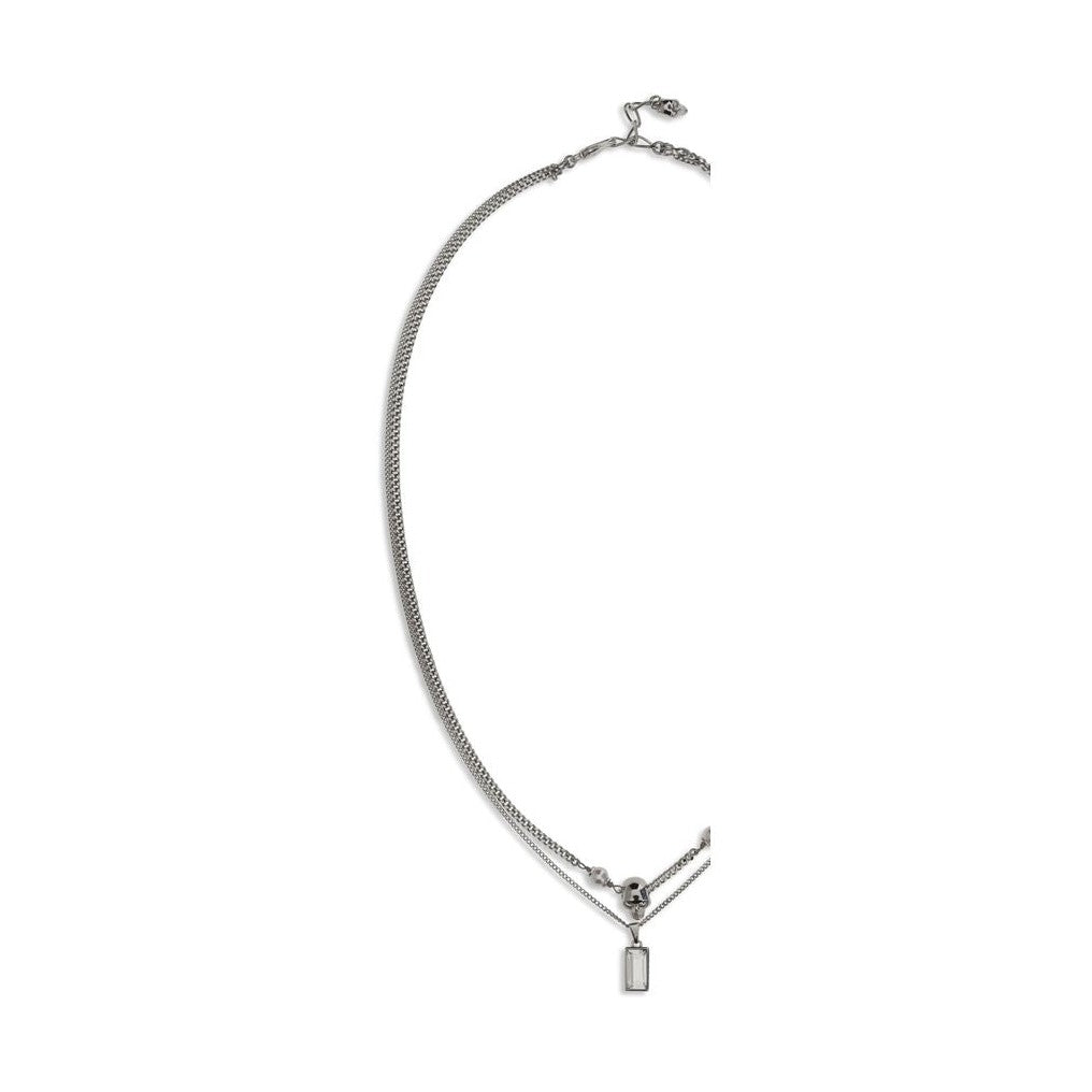 Alexander McQueen Silver Brass Necklace