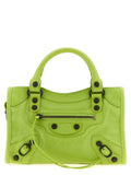 Balenciaga Bicolor Lamb Leather Handbag
