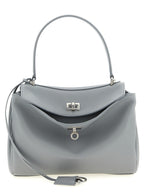 Balenciaga Gray Calfskin Handbag