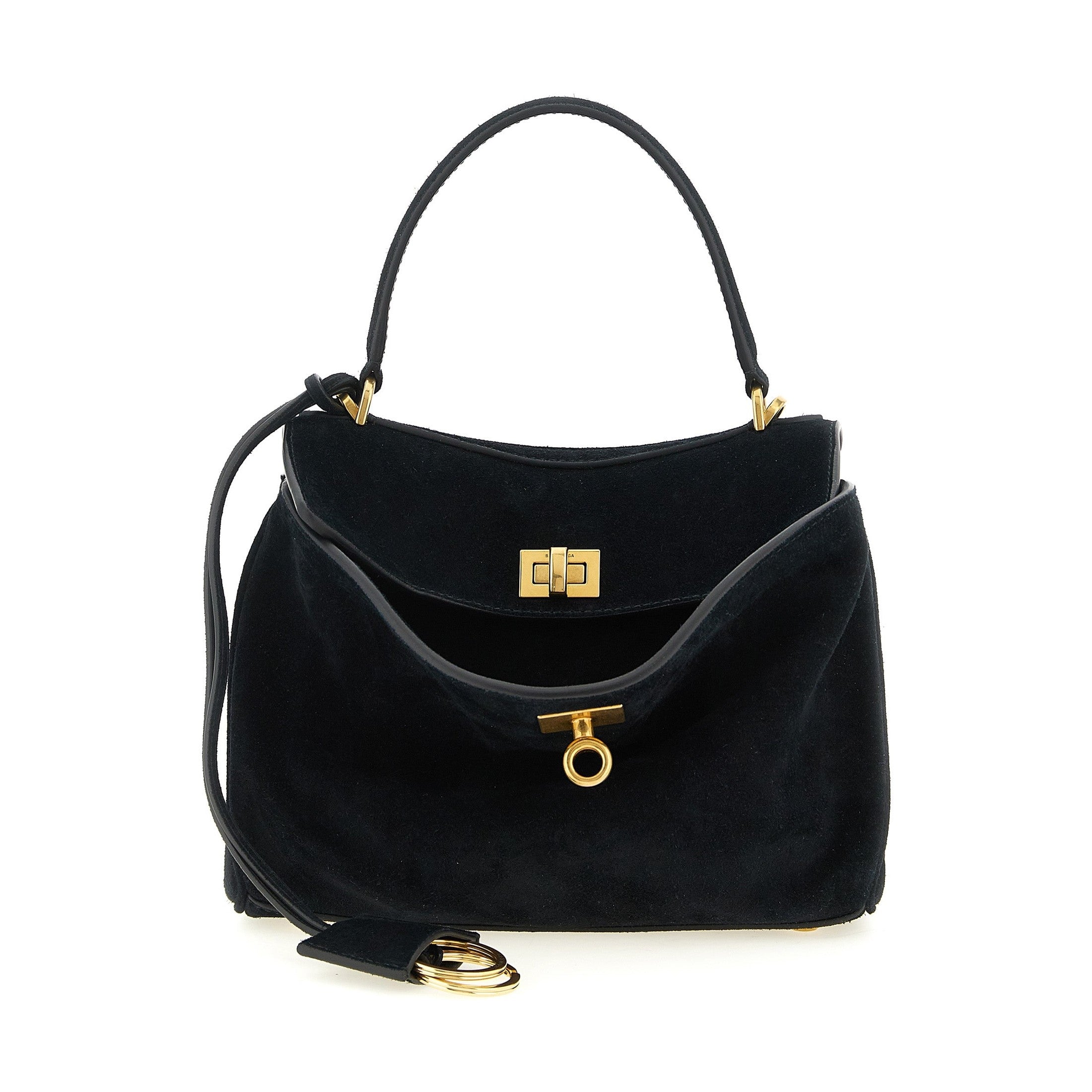 Balenciaga Black Calfskin Handbag