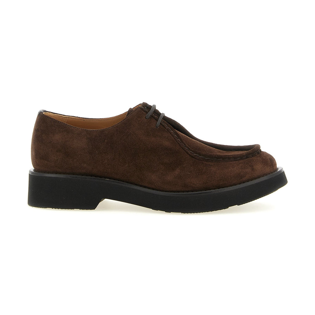 Church's Brown Calfskin Oxfords And Derbies