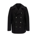 Dsquared² Black Wool Coat