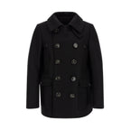 Dsquared² Black Wool Coat