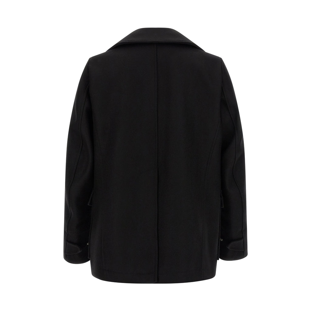 Dsquared² Black Wool Coat