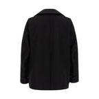 Dsquared² Black Wool Coat