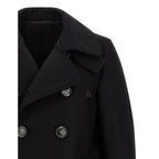 Dsquared² Black Wool Coat