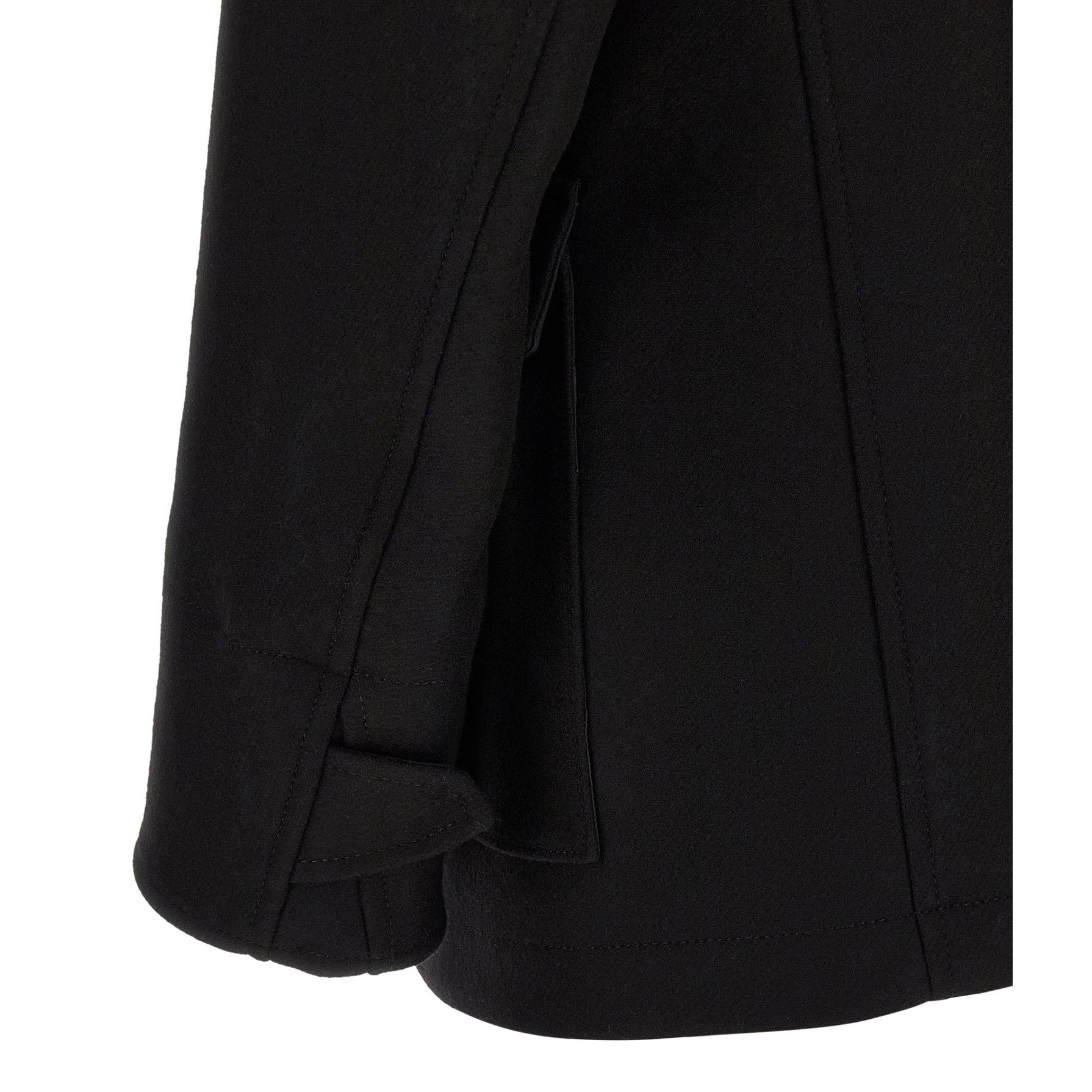 Dsquared² Black Wool Coat