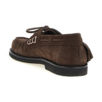 J.W.Anderson Brown Suede Leather Moccassin