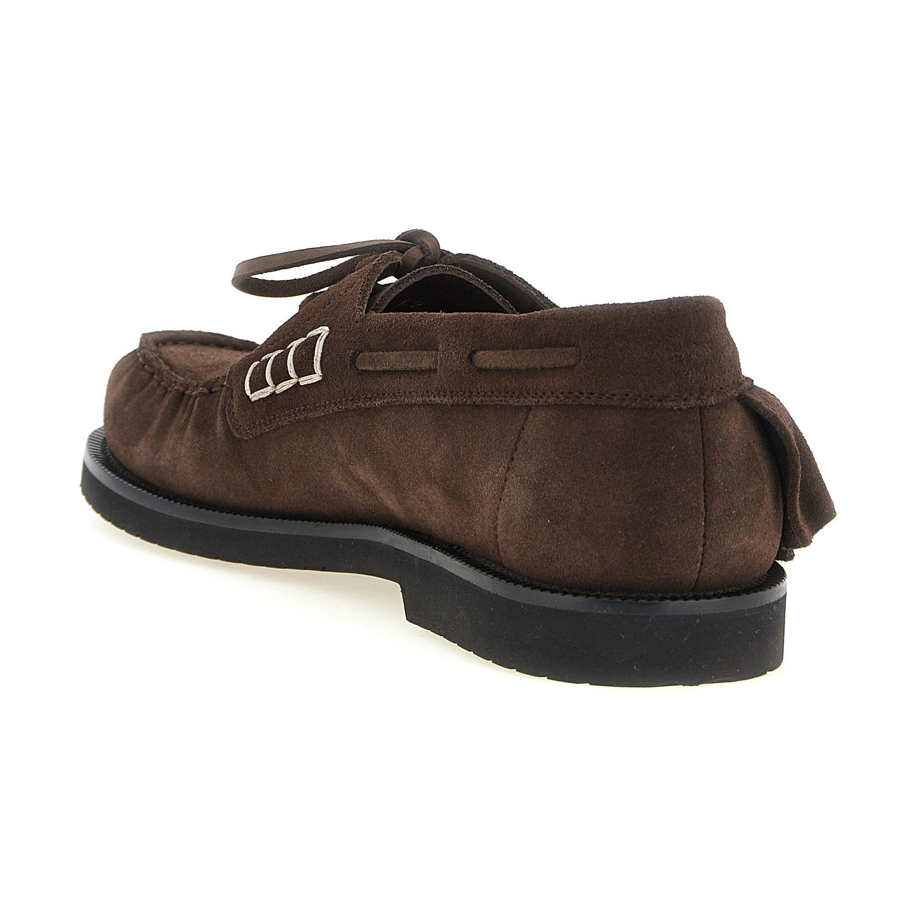 J.W.Anderson Brown Suede Leather Moccassin