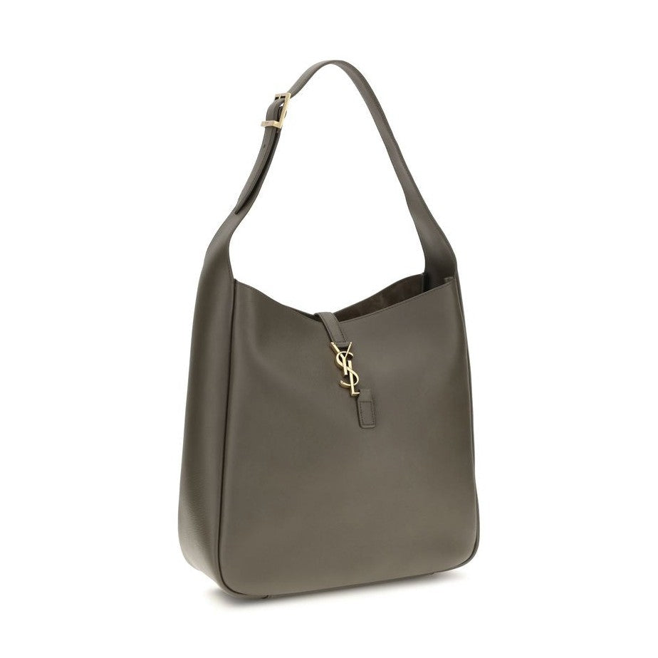 Saint Laurent Bicolor Calf Leather Bos Taurus Shoulder Bag