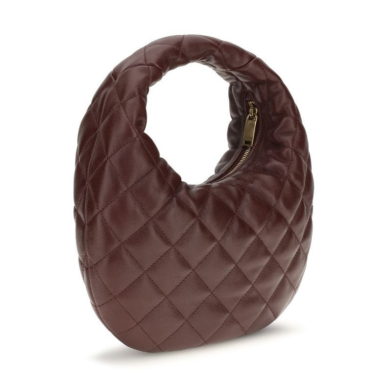 Saint Laurent Brown Lamb Ovis Aries Aries Shoulder Bag