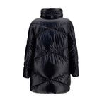 Herno Black Goose Down Full-Length Jacket