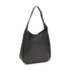 Saint Laurent Black Calf Leather Bos Taurus Shoulder Bag