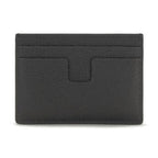 Tom Ford Black Calf Leather Bos Taurus Wallet