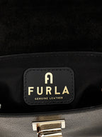 Furla Black Leather Crossbody Bag