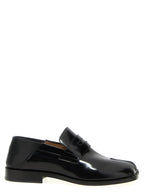 Maison Margiela Black Calfskin Slip-On Loafers
