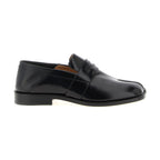 Maison Margiela Black Calfskin Slip-On Loafers