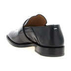 Maison Margiela Black Calfskin Slip-On Loafers