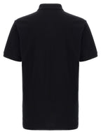 Moschino Black Cotton Polo Shirt