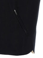 Brunello Cucinelli Black Wool Sleeveless Jacket