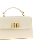 Furla White Leather Crossbody Bag