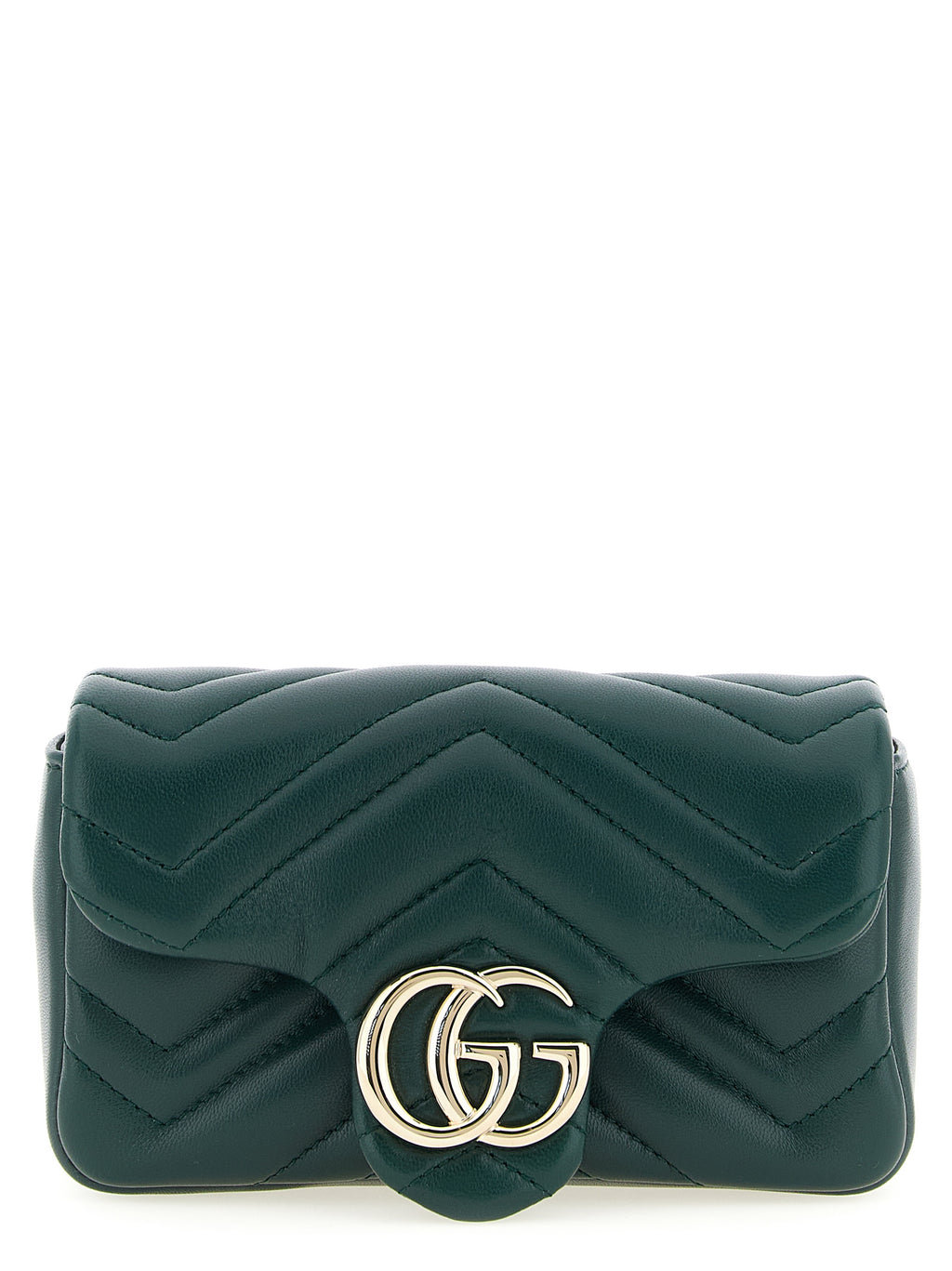 Gucci Bicolor Lamb Leather Shoulder Bag