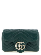 Gucci Bicolor Lamb Leather Shoulder Bag