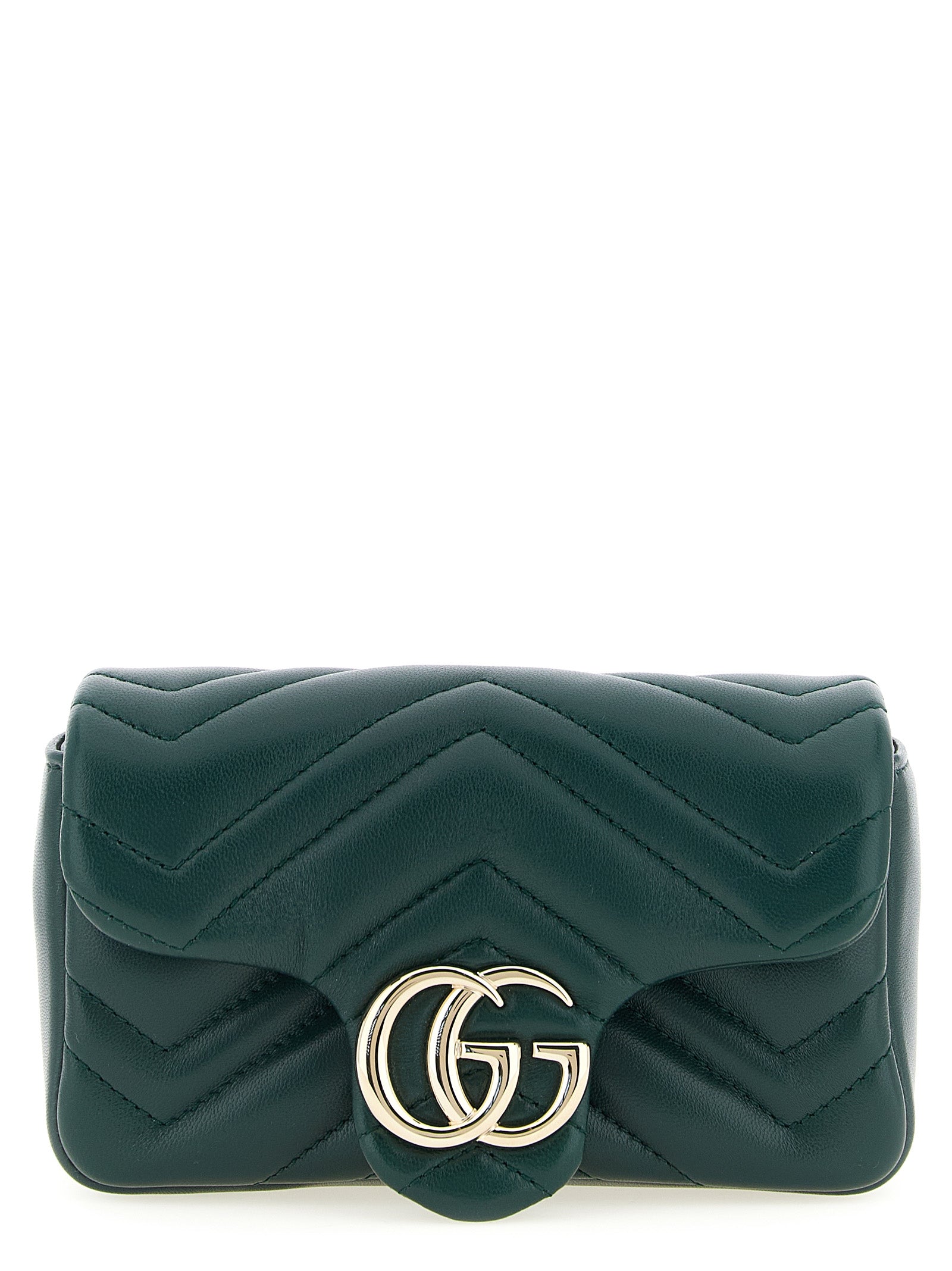 Gucci Bicolor Lamb Leather Shoulder Bag