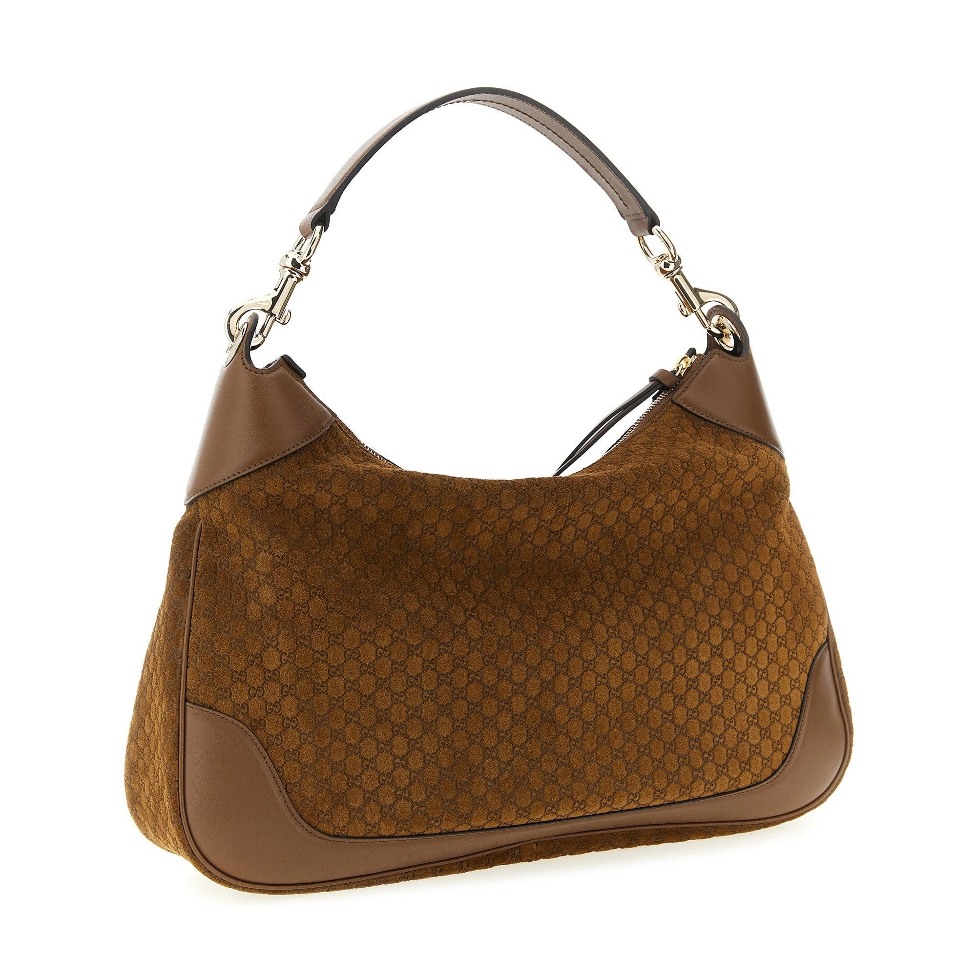 Gucci Brown Calfskin Shoulder Bag