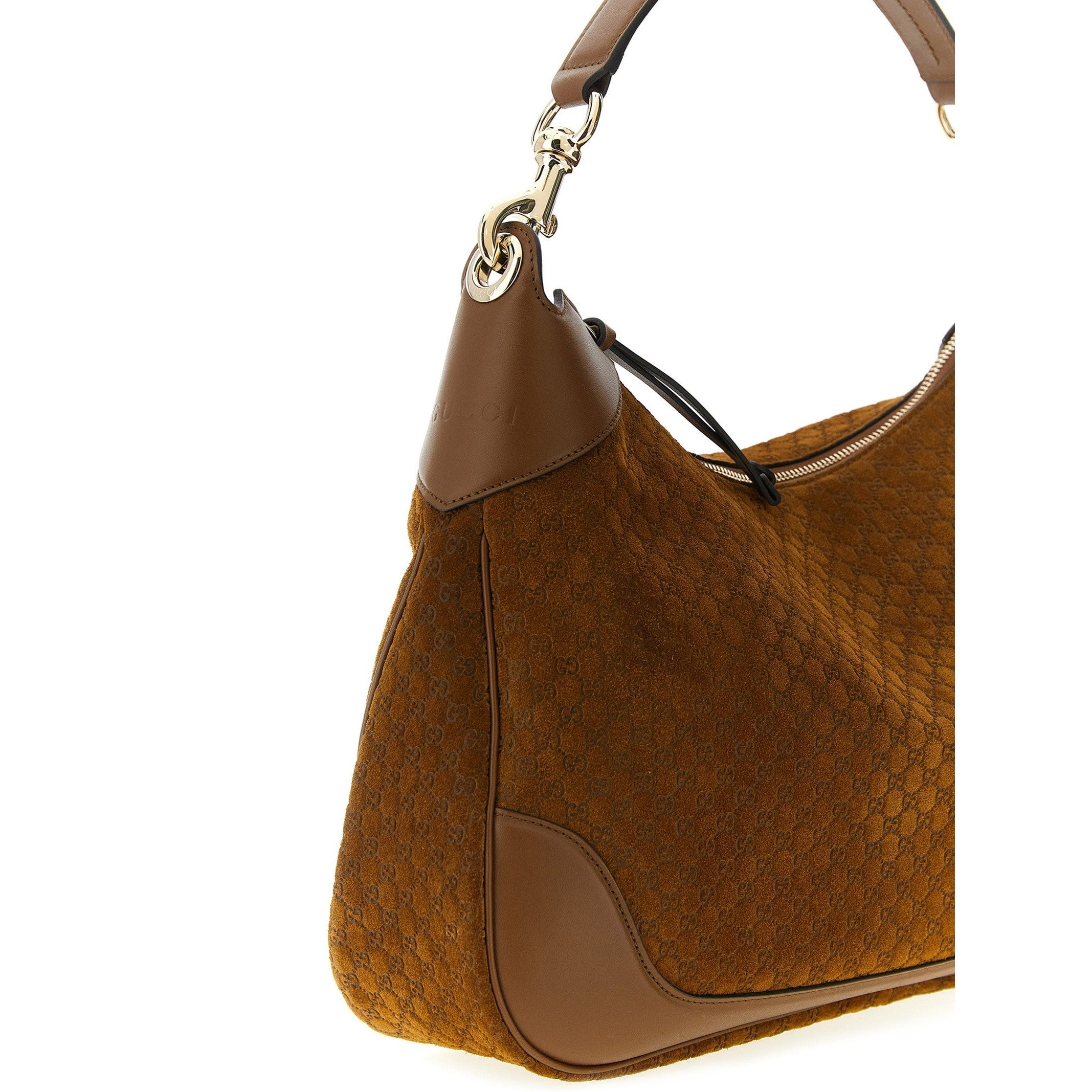 Gucci Brown Calfskin Shoulder Bag
