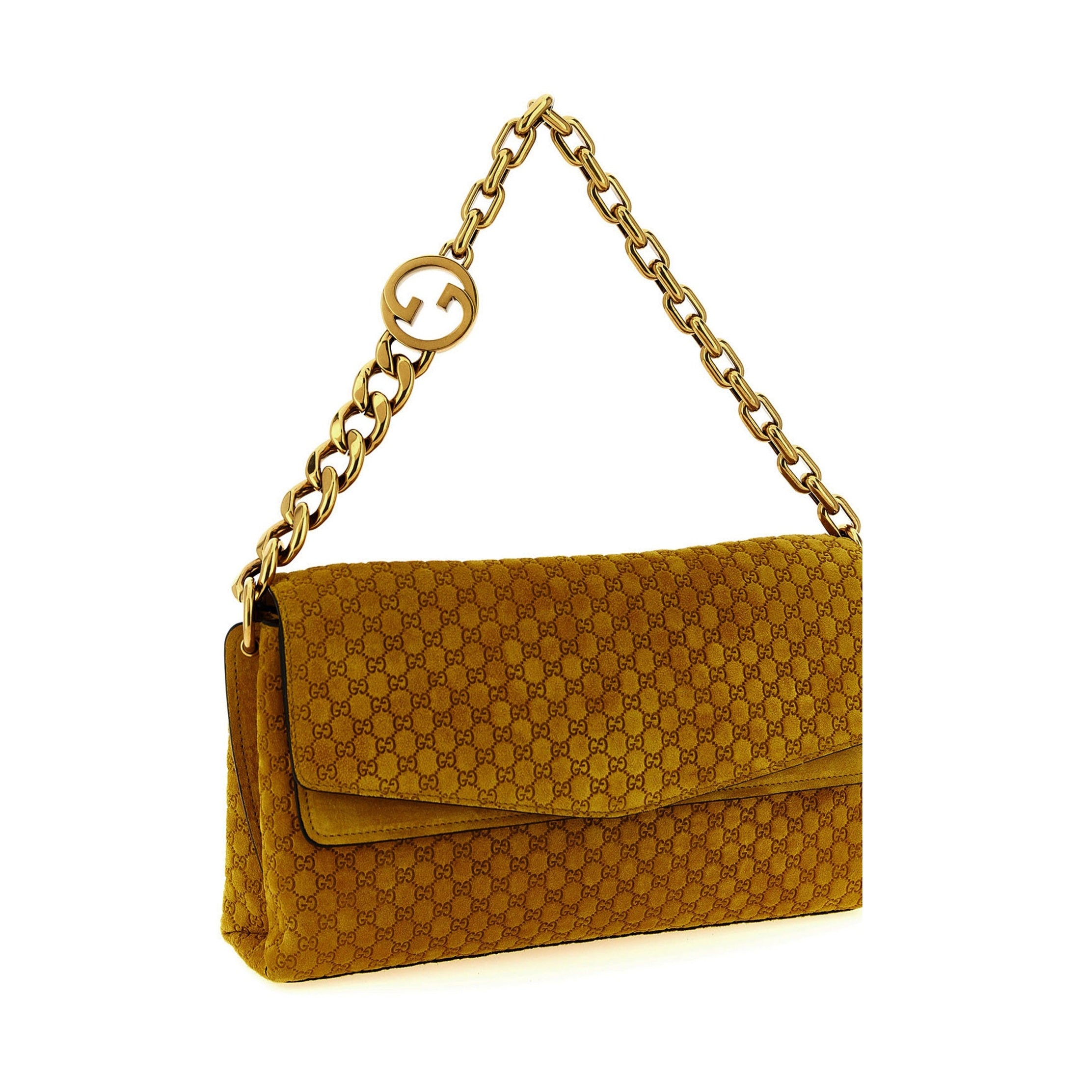 Gucci Bicolor Calfskin Shoulder Bag