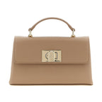 Furla Beige Calfskin Crossbody Bag