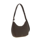 Furla Brown Calfskin Shoulder Bag