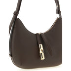 Furla Brown Calfskin Shoulder Bag