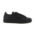 Tom Ford Black Leather Low Top Sneakers