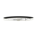 Gucci Silver Calfskin Thin Belt