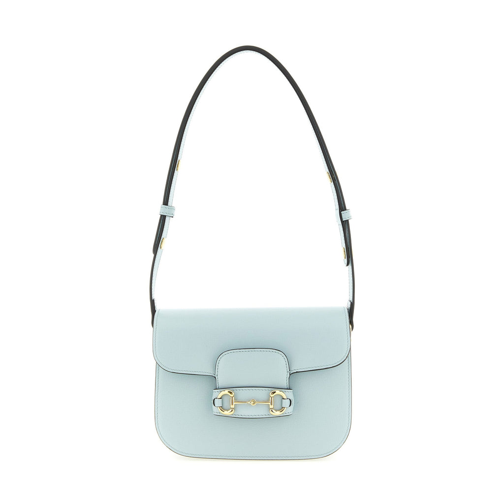 Gucci Blue Calfskin Shoulder Bag