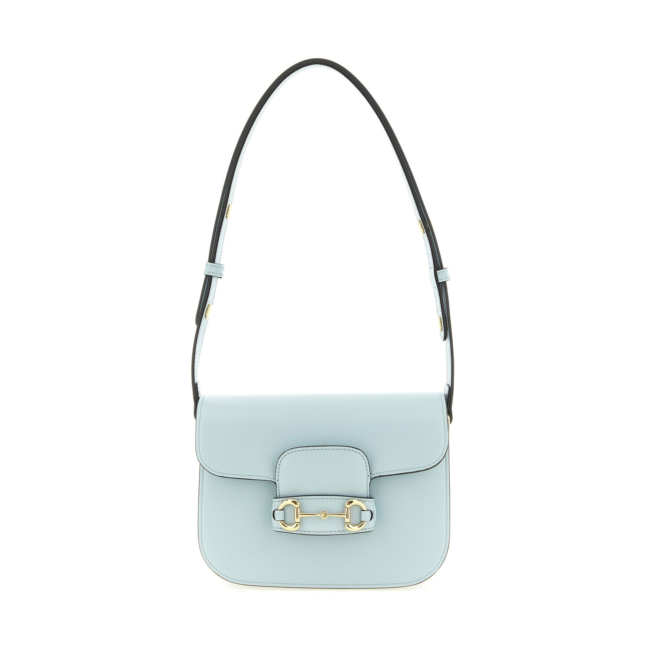 Gucci Blue Calfskin Shoulder Bag