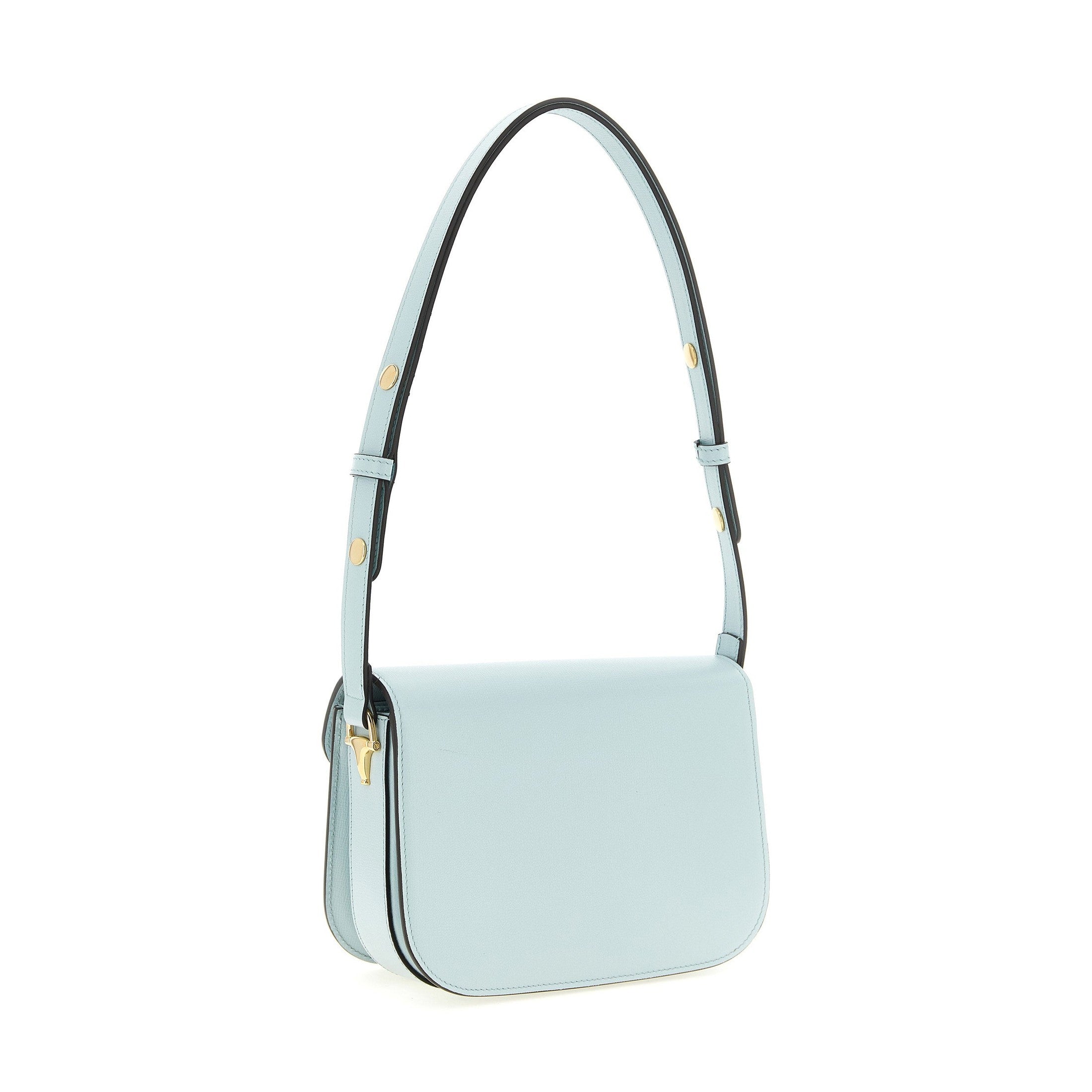 Gucci Blue Calfskin Shoulder Bag