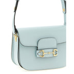 Gucci Blue Calfskin Shoulder Bag