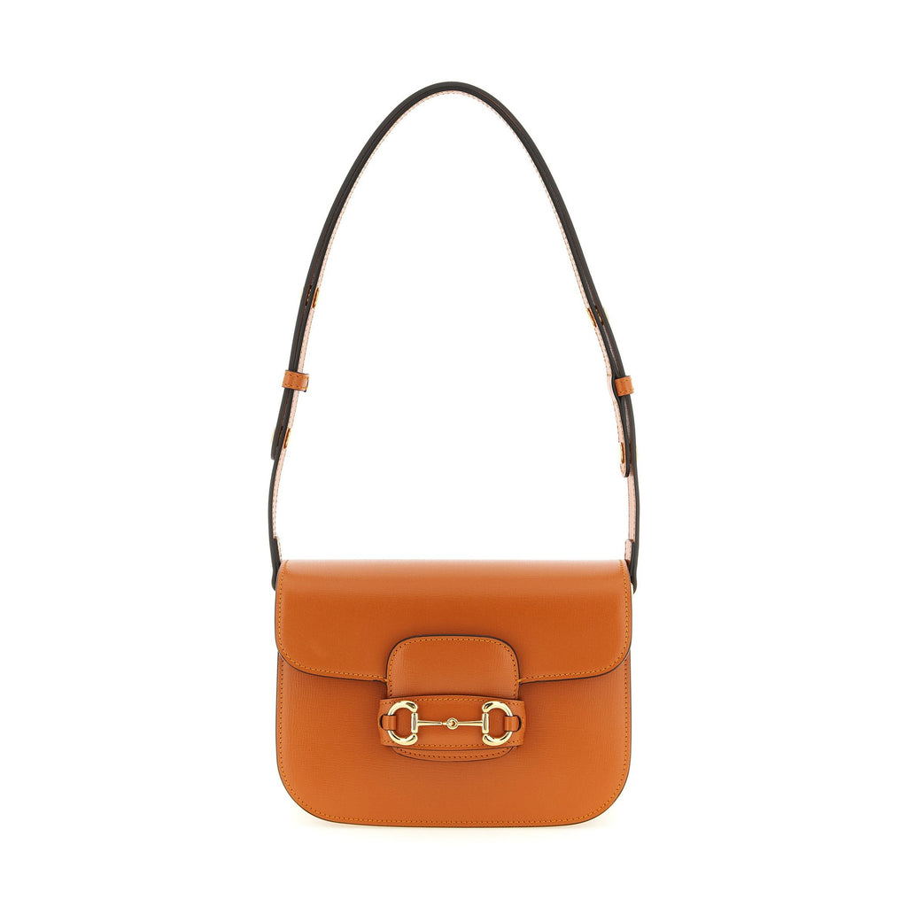 Gucci Orange Calfskin Shoulder Bag