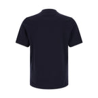 Brunello Cucinelli Blue Cotton T-Shirt