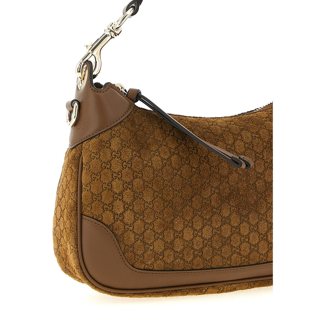 Gucci Brown Calfskin Shoulder Bag